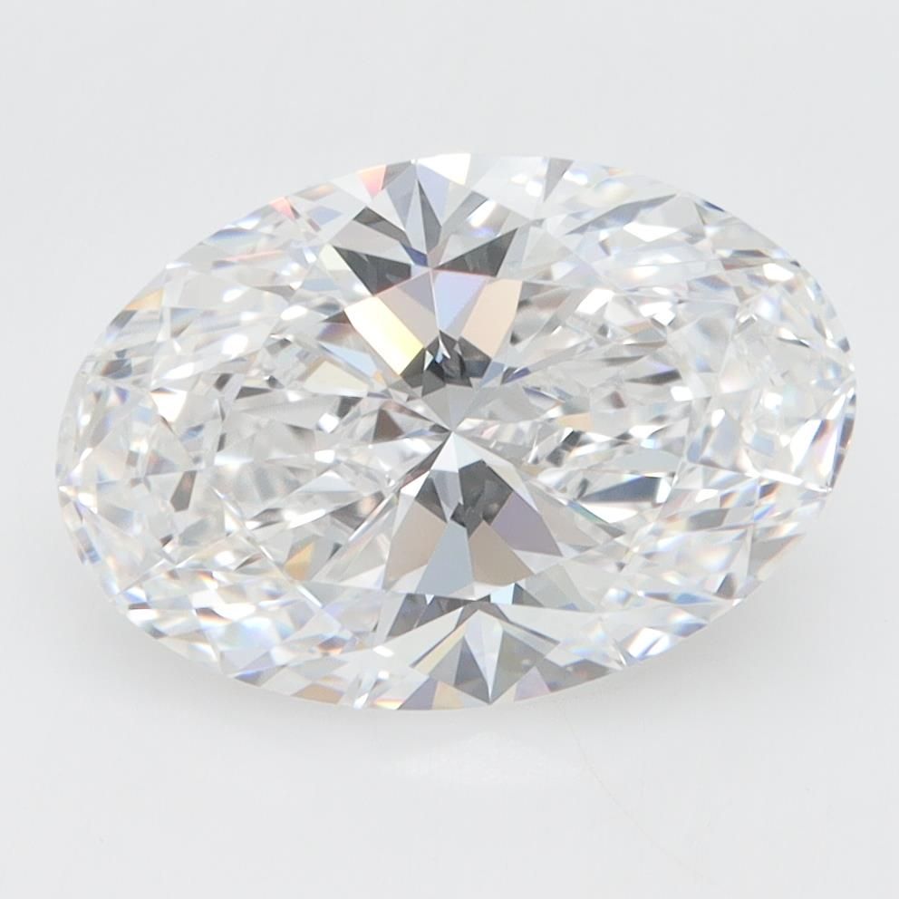 3.28ct Oval D VVS1 Lab-Grown Diamond