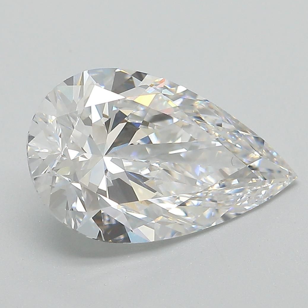 3.25ct Pear E VVS2 Lab-Grown Diamond