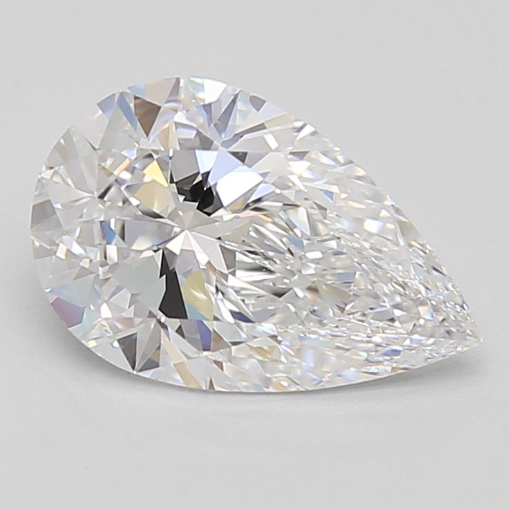 1.61ct Pear D IF Lab-Grown Diamond