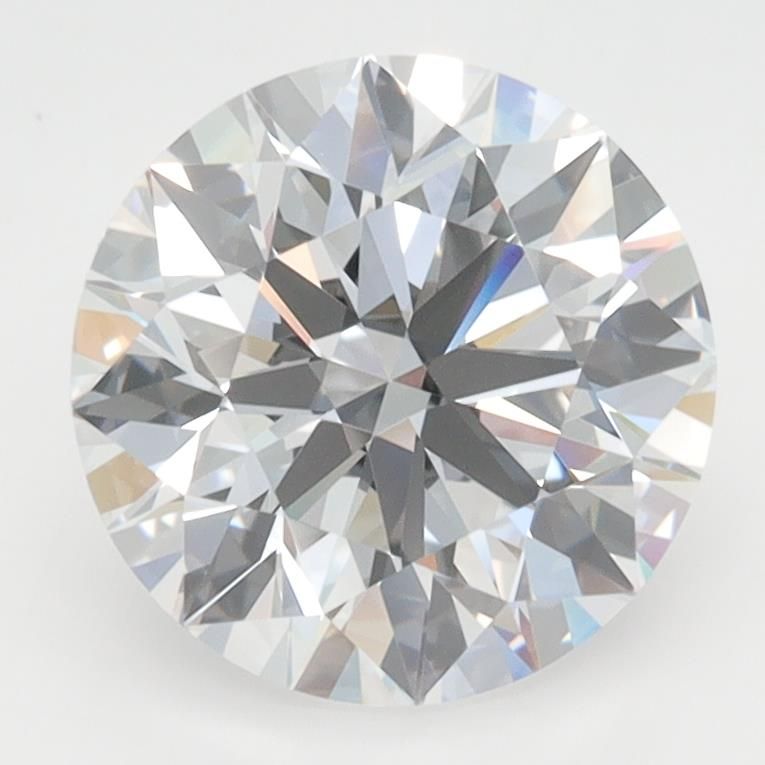 2.66ct Round D VVS1 Lab-Grown Diamond