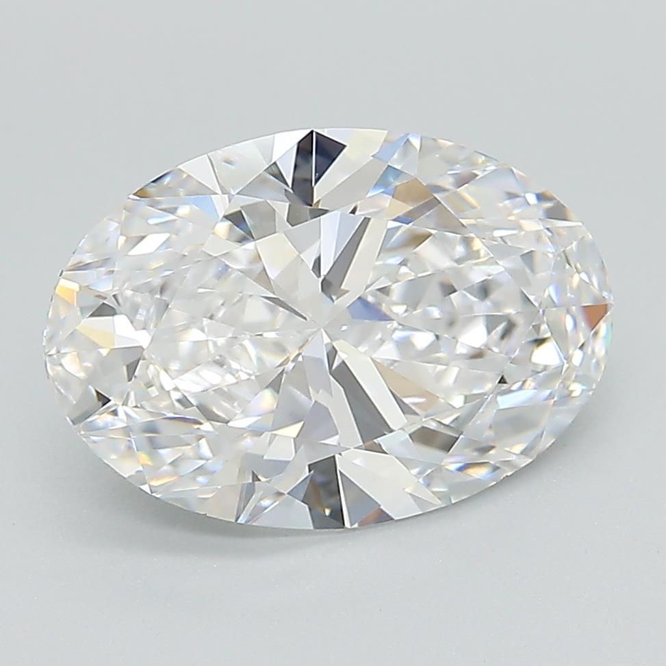 3.09ct Oval D VVS2 Lab-Grown Diamond