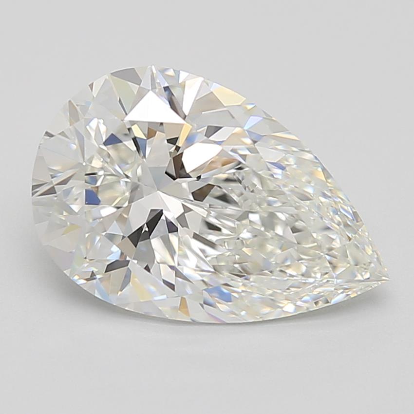 2.54ct Pear F VVS1 Lab-Grown Diamond