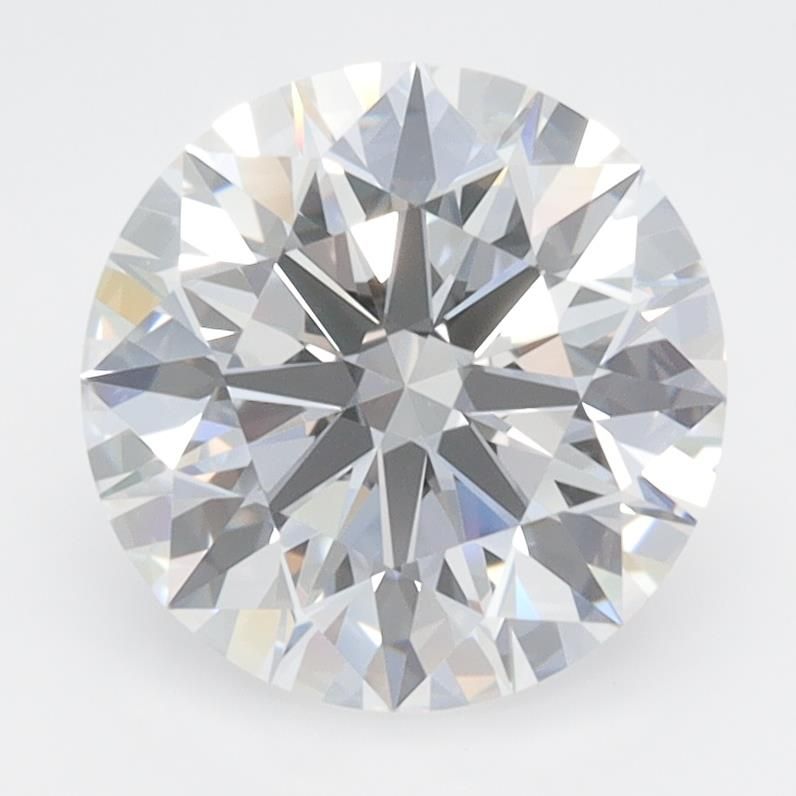 2.6ct Round D VVS2 Lab-Grown Diamond