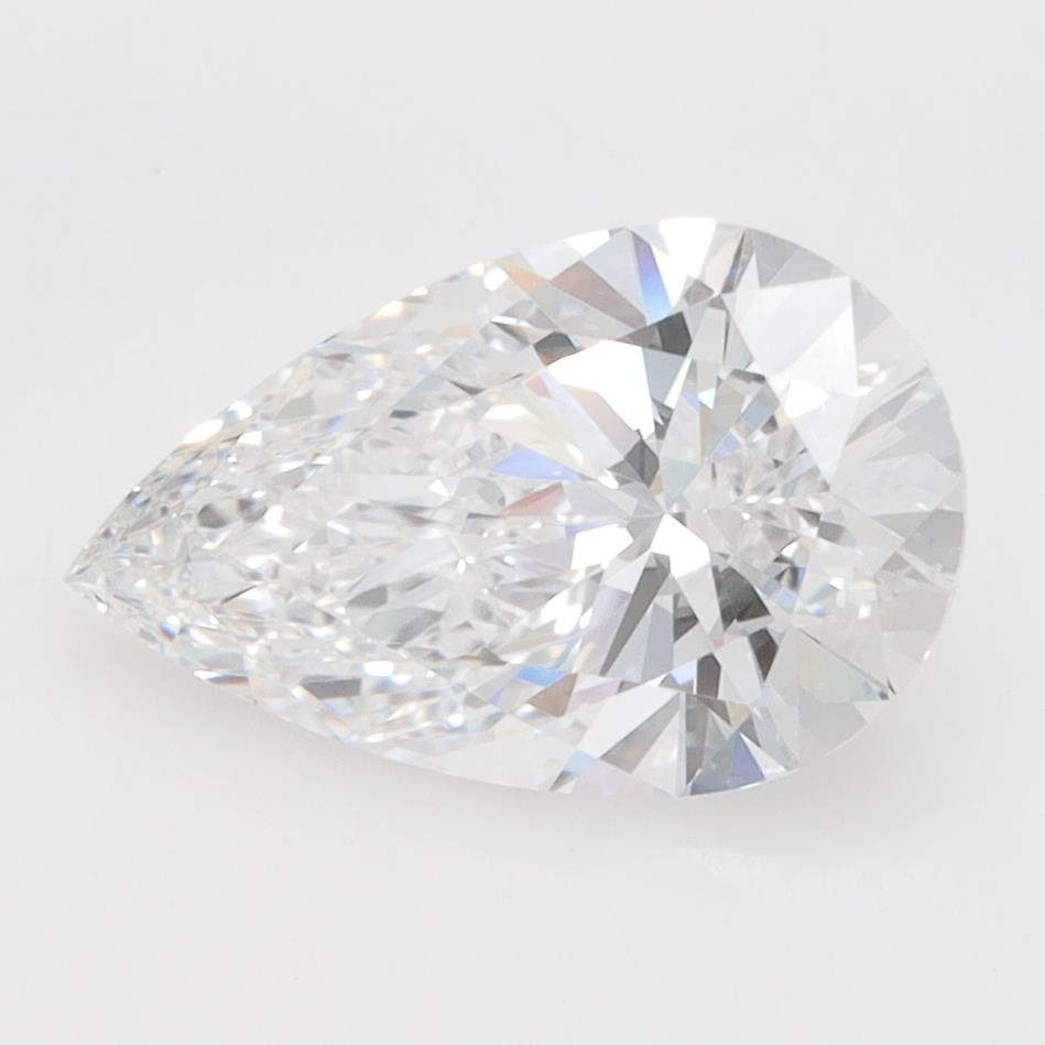 2.07ct Pear D VVS2 Lab-Grown Diamond