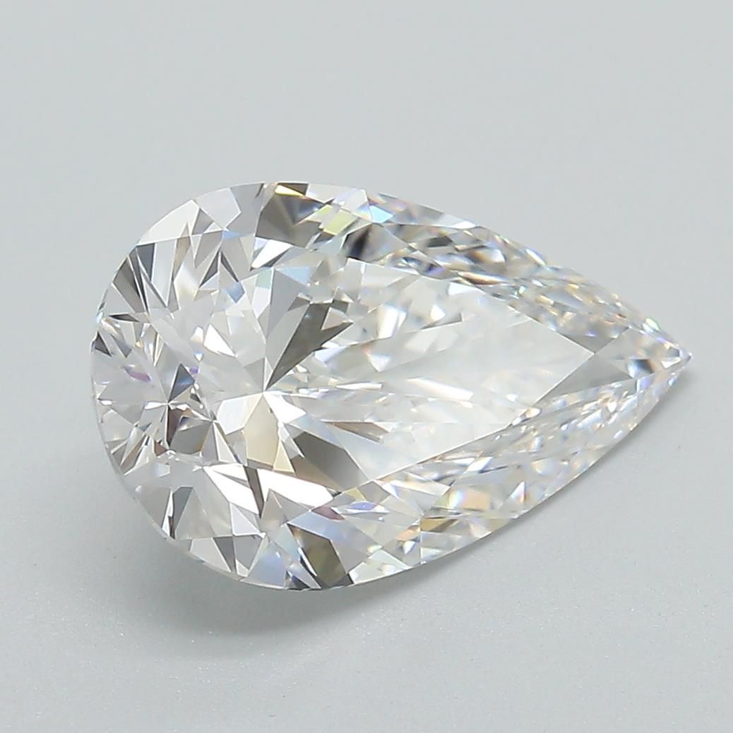 3.09ct Pear E VVS2 Lab-Grown Diamond