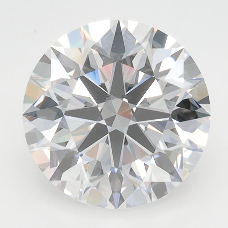 2.76ct Round D VVS2 Lab-Grown Diamond
