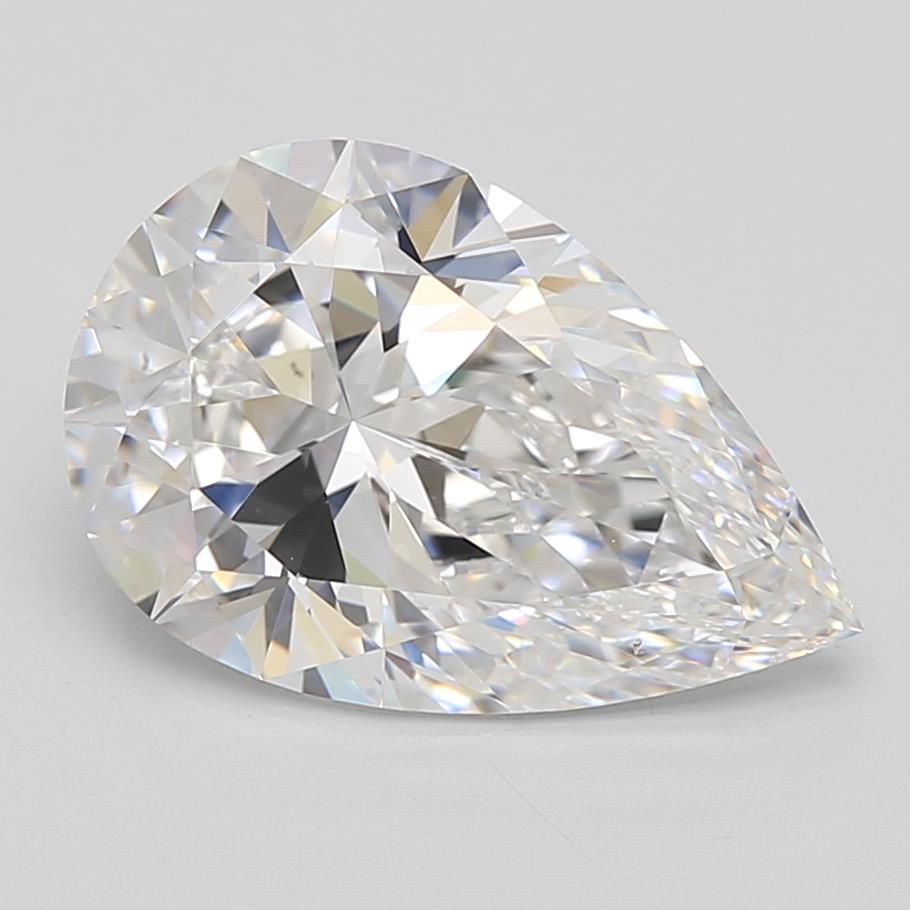 3.01ct Pear D VVS1 Lab-Grown Diamond
