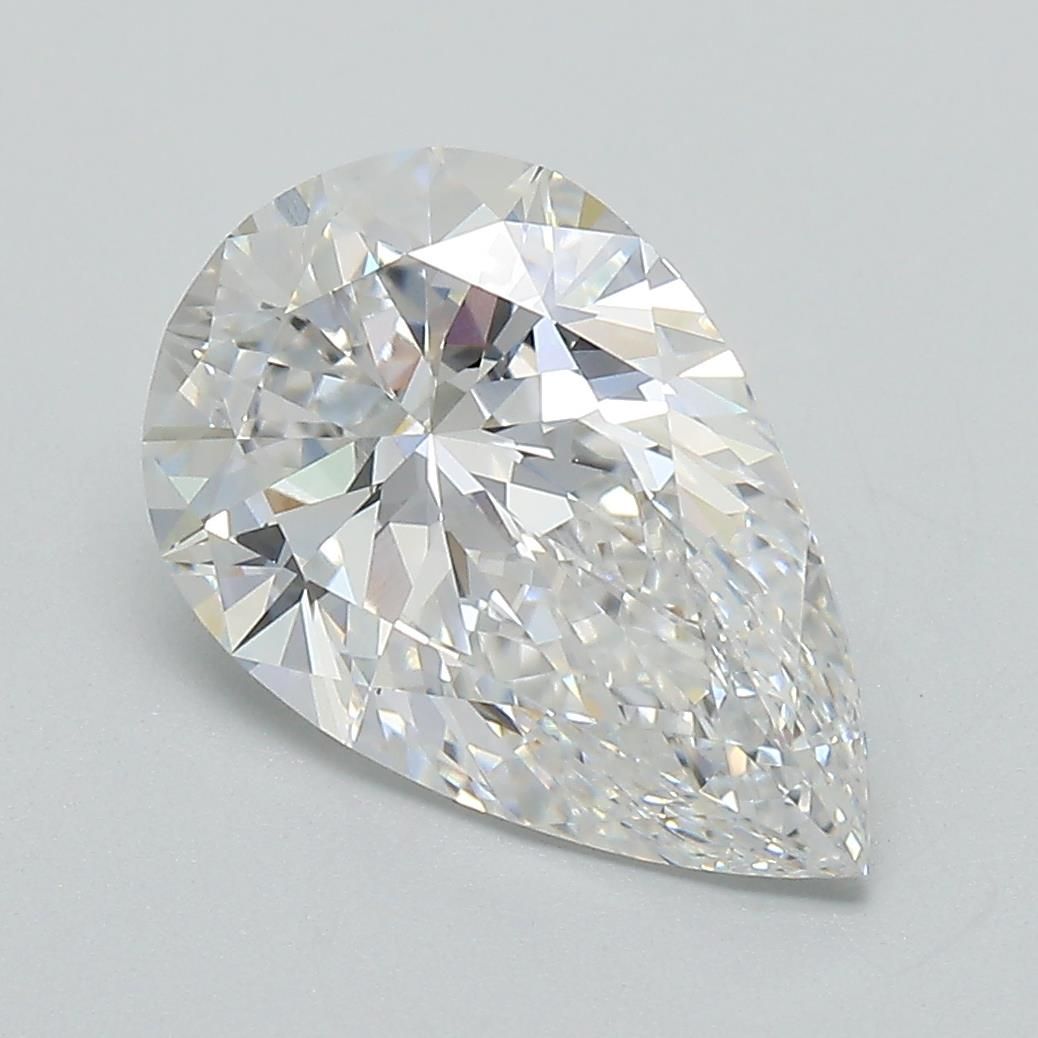 3.06ct Pear E VVS1 Lab-Grown Diamond