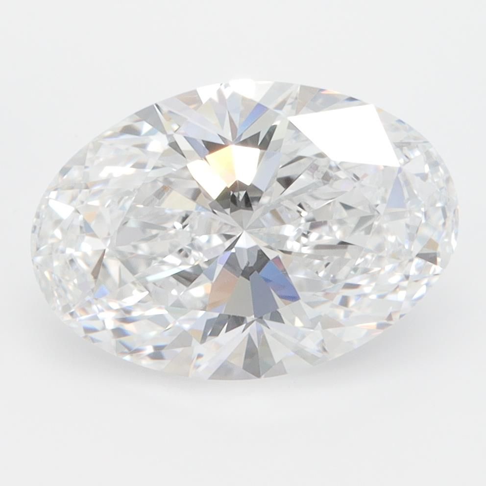 3.09ct Oval D VVS2 Lab-Grown Diamond
