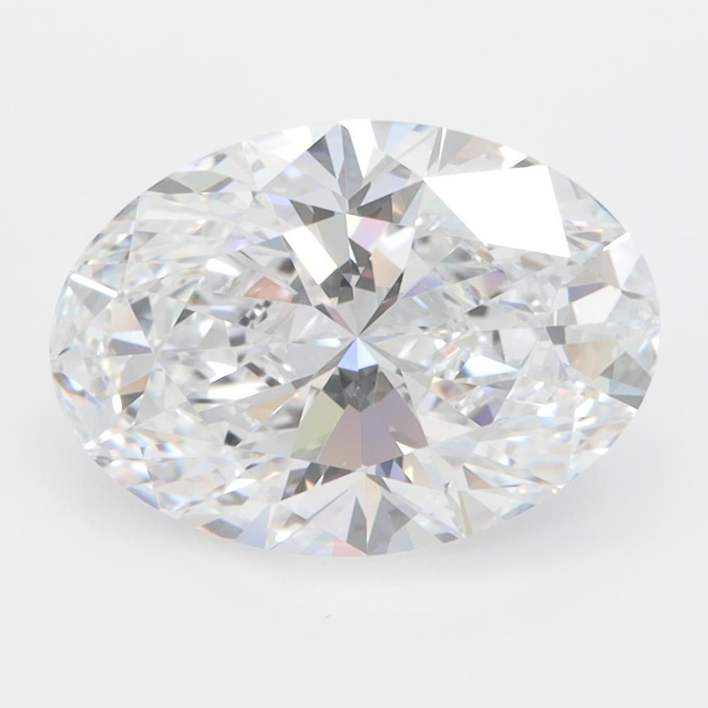 3.3ct Oval D VVS1 Lab-Grown Diamond