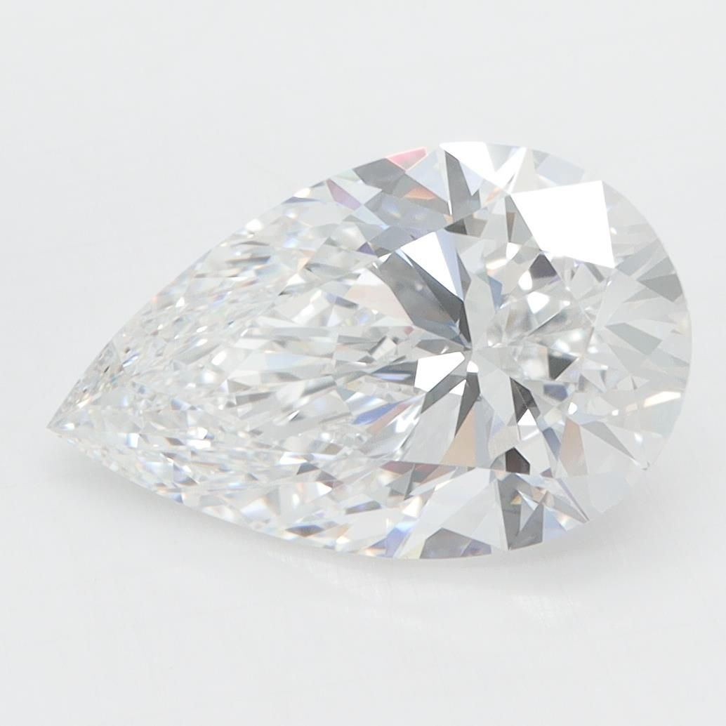 3.06ct Pear D VVS1 Lab-Grown Diamond