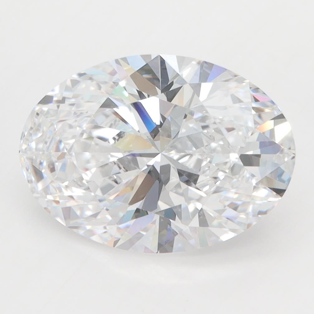 3.67ct Oval D VVS1 Lab-Grown Diamond