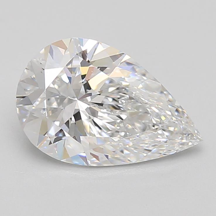 1.55ct Pear D IF Lab-Grown Diamond