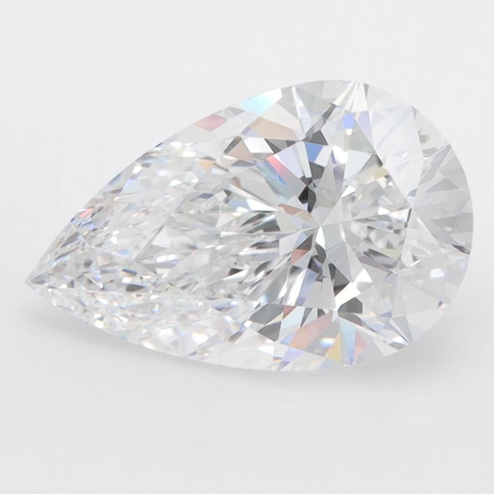 3.02ct Pear D VVS2 Lab-Grown Diamond