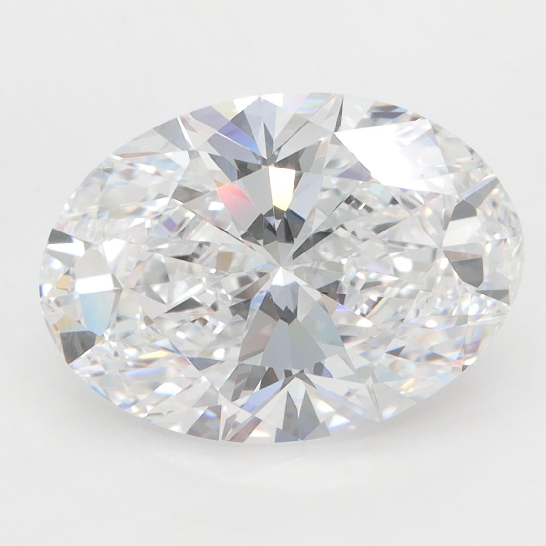 5.11ct Oval D VVS1 Lab-Grown Diamond