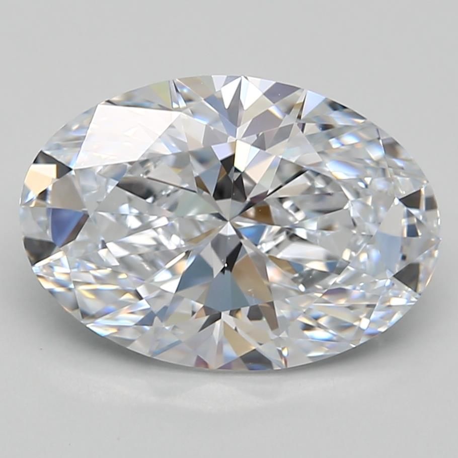 3.13ct Oval D IF Lab-Grown Diamond