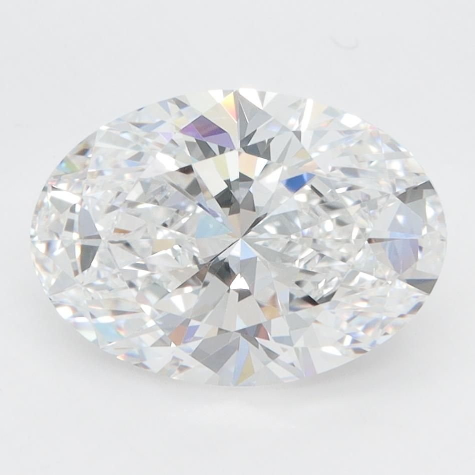 3.05ct Oval D VVS1 Lab-Grown Diamond