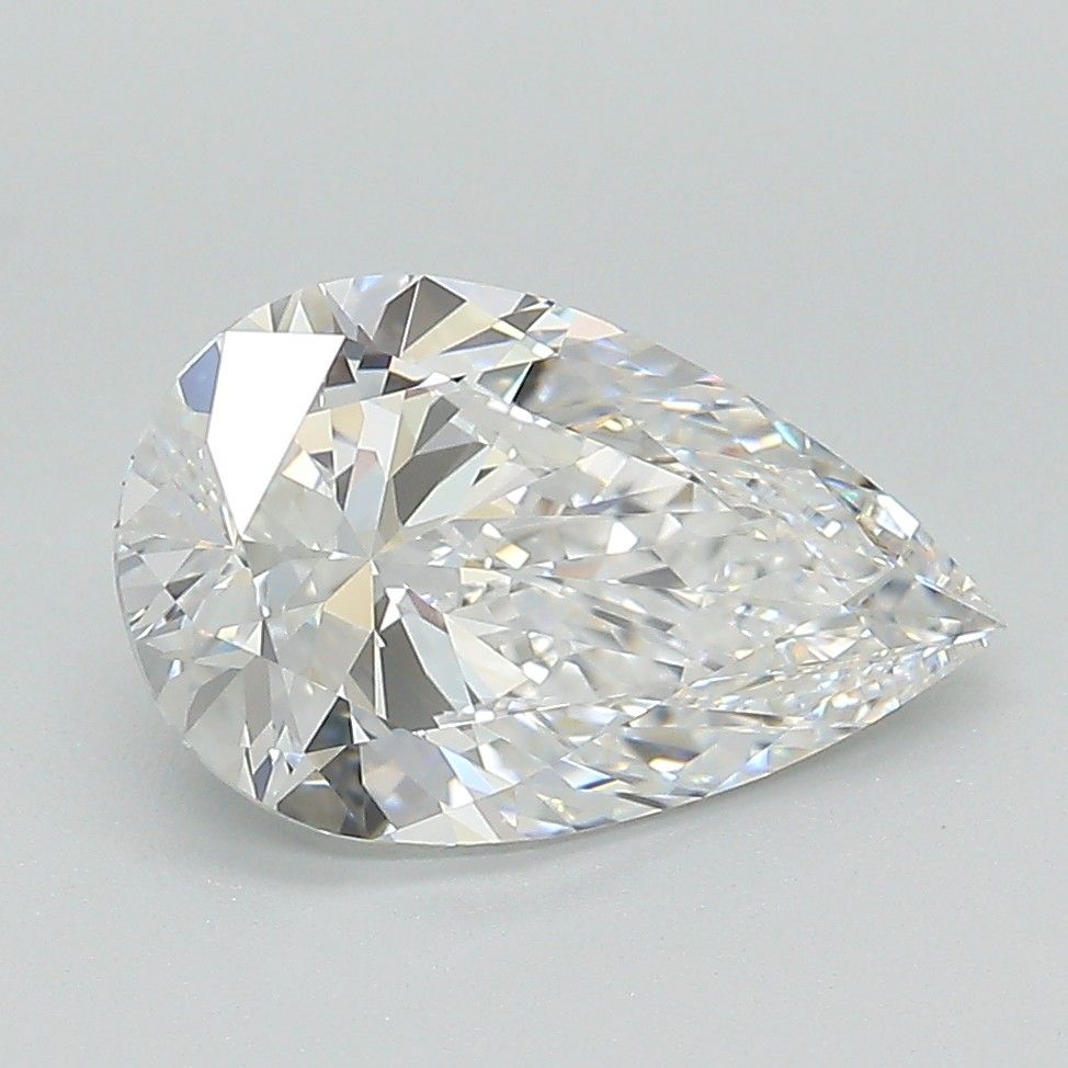 2.22ct Pear D VVS2 Lab-Grown Diamond
