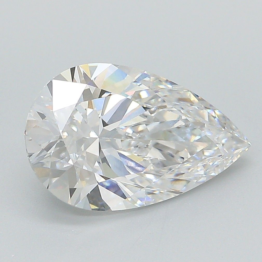 3ct Pear D VVS2 Lab-Grown Diamond