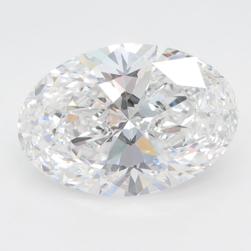 3.02ct Oval D VVS2 Lab-Grown Diamond