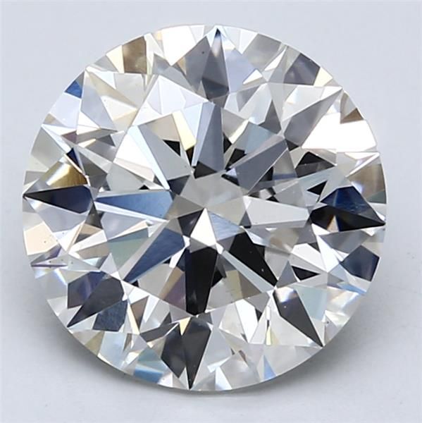 3.37ct Round F VS2 Lab-Grown Diamond