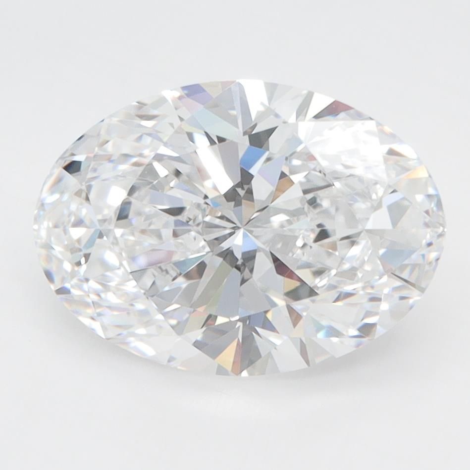 3.08ct Oval D VVS1 Lab-Grown Diamond