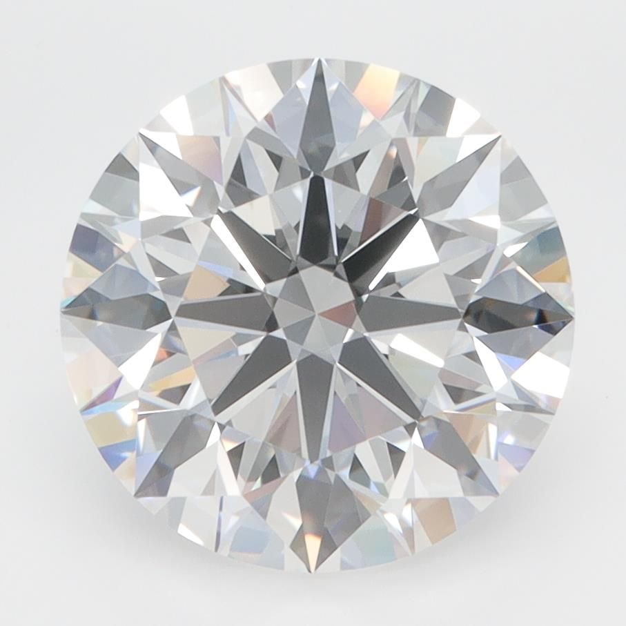 4.08ct Round D VVS2 Lab-Grown Diamond