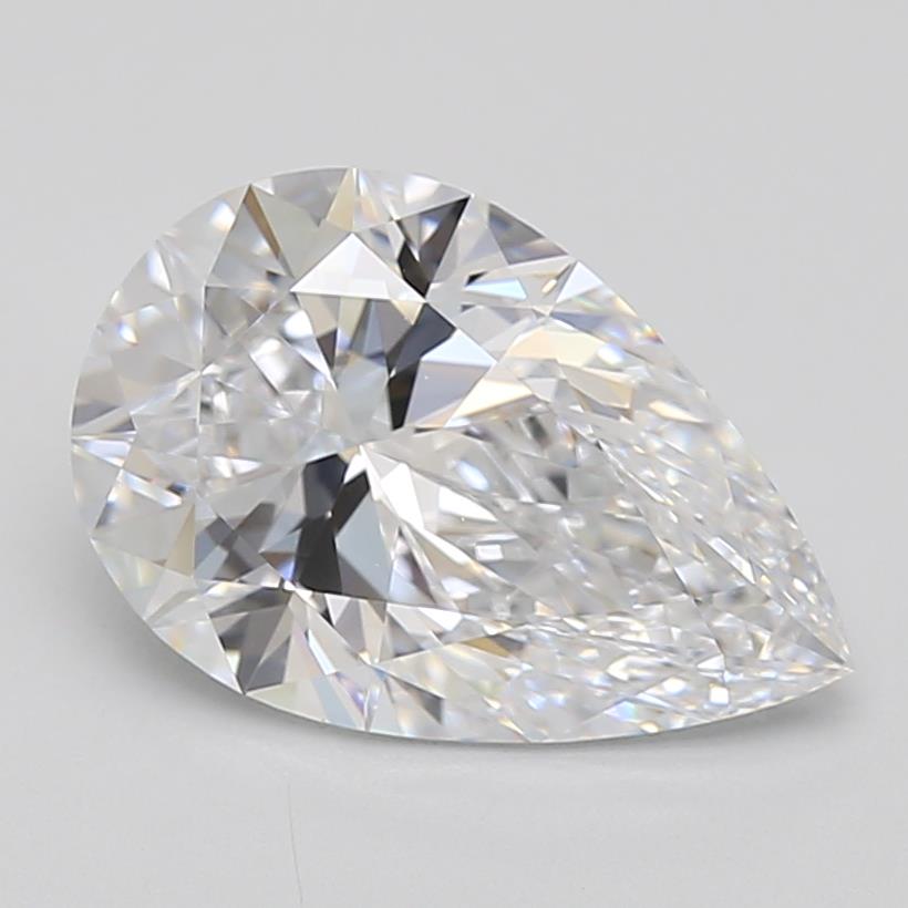 2.3ct Pear D IF Lab-Grown Diamond