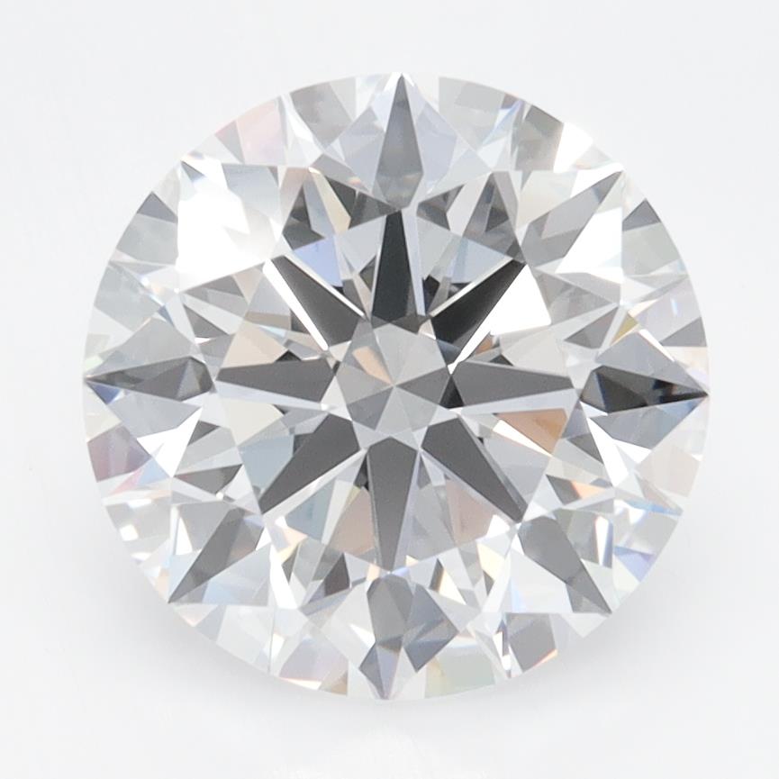 3.38ct Round D FL Lab-Grown Diamond