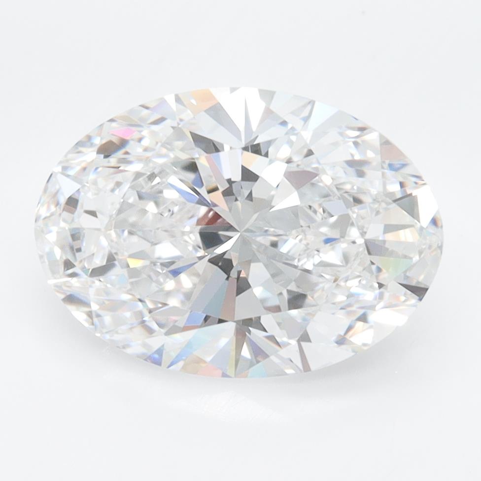3.04ct Oval D FL Lab-Grown Diamond