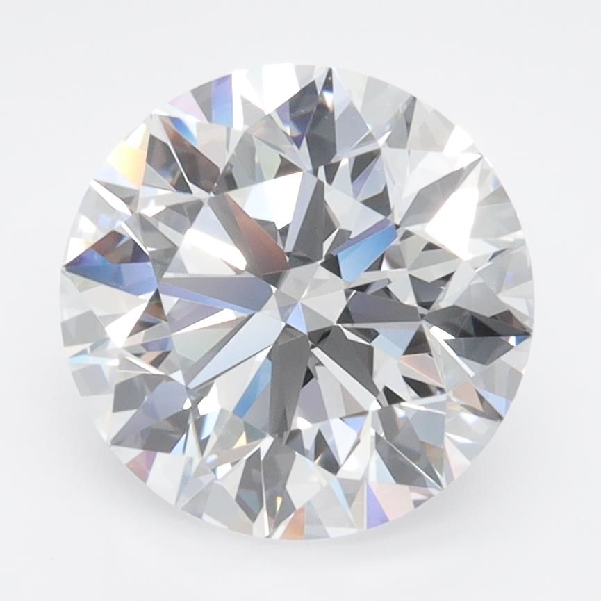 3.26ct Round D VVS2 Lab-Grown Diamond