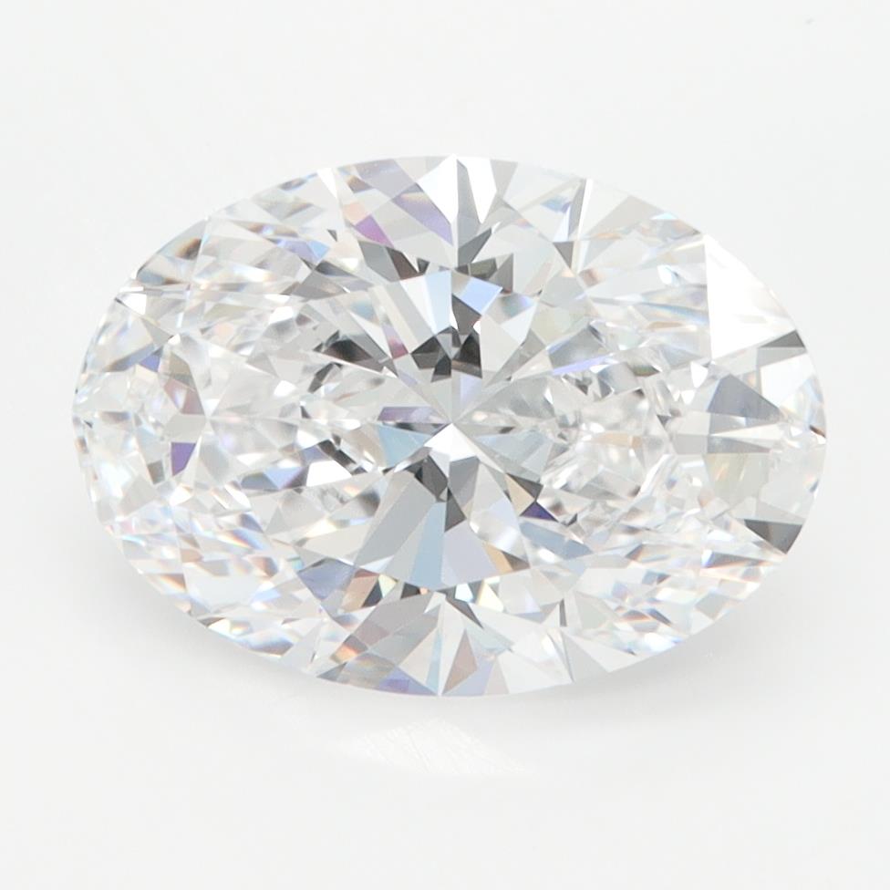 3.08ct Oval D FL Lab-Grown Diamond