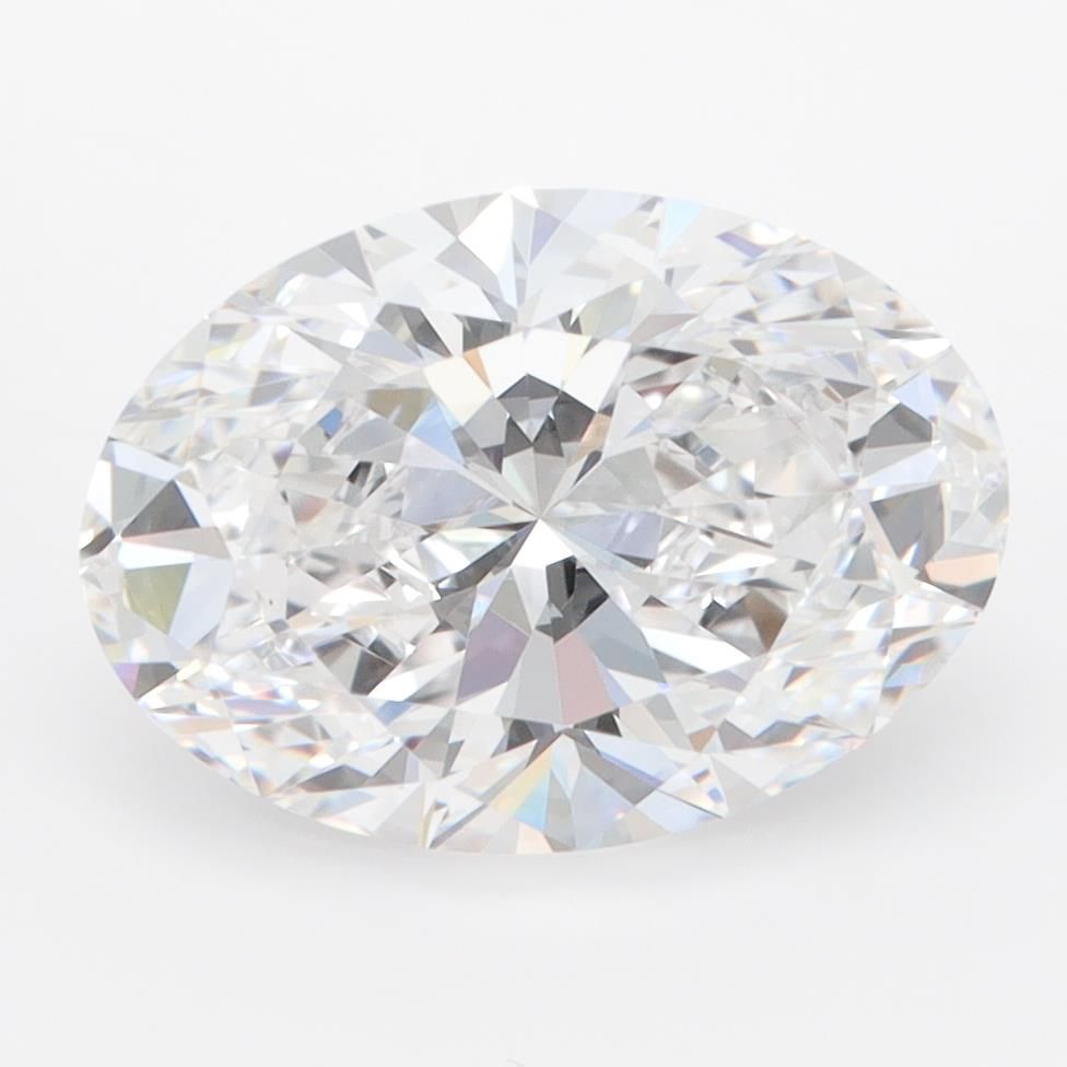 3.28ct Oval D VVS1 Lab-Grown Diamond
