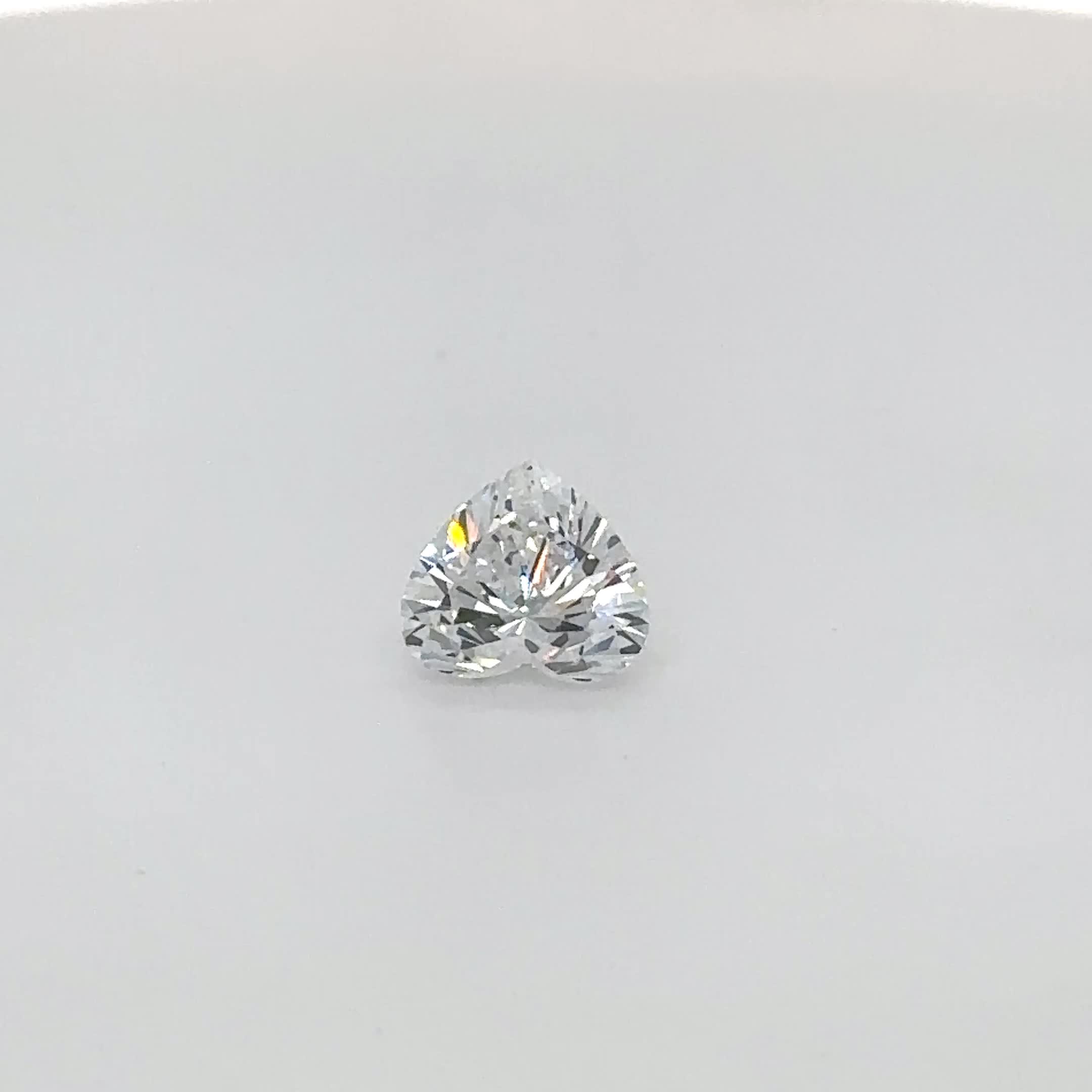 2.44ct Heart D VVS2 Lab-Grown Diamond