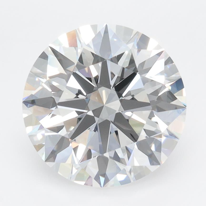 3.17ct Round D FL Lab-Grown Diamond