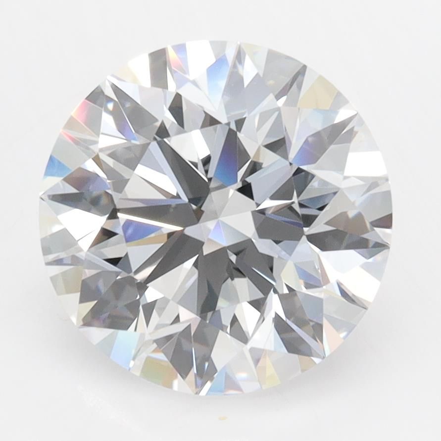3.62ct Round D IF Lab-Grown Diamond