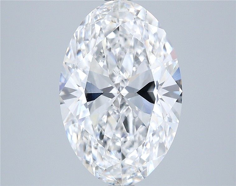 3.77ct Oval E VVS2 Lab-Grown Diamond