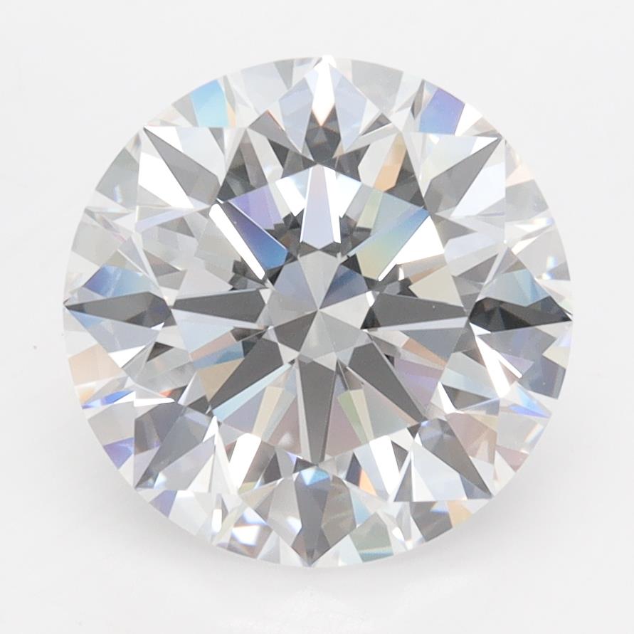 3.66ct Round D VVS1 Lab-Grown Diamond