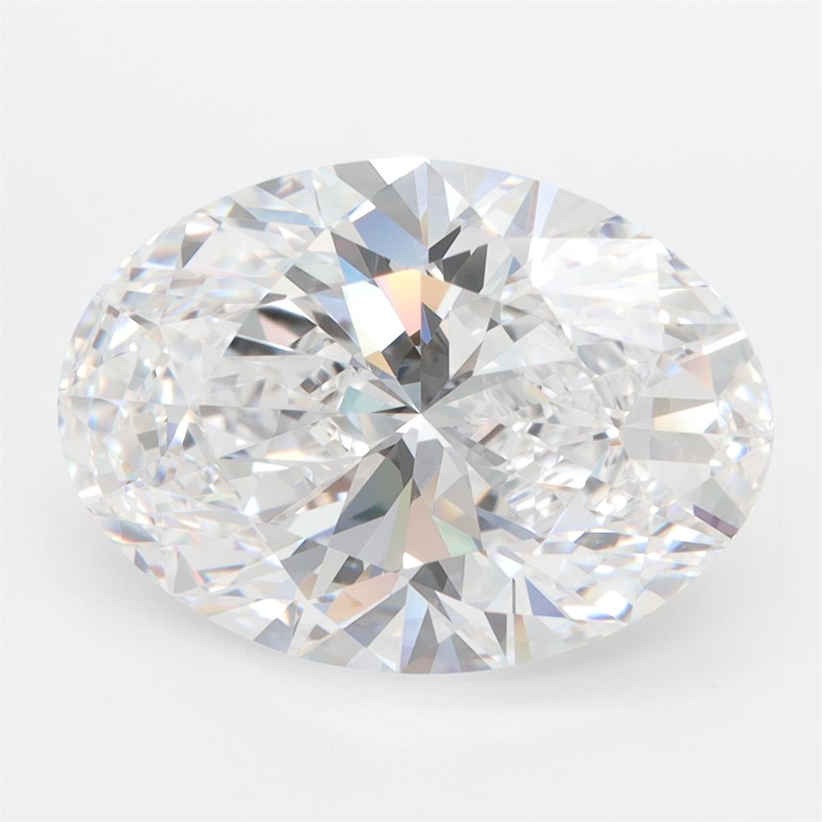 6.18ct Oval D VVS1 Lab-Grown Diamond