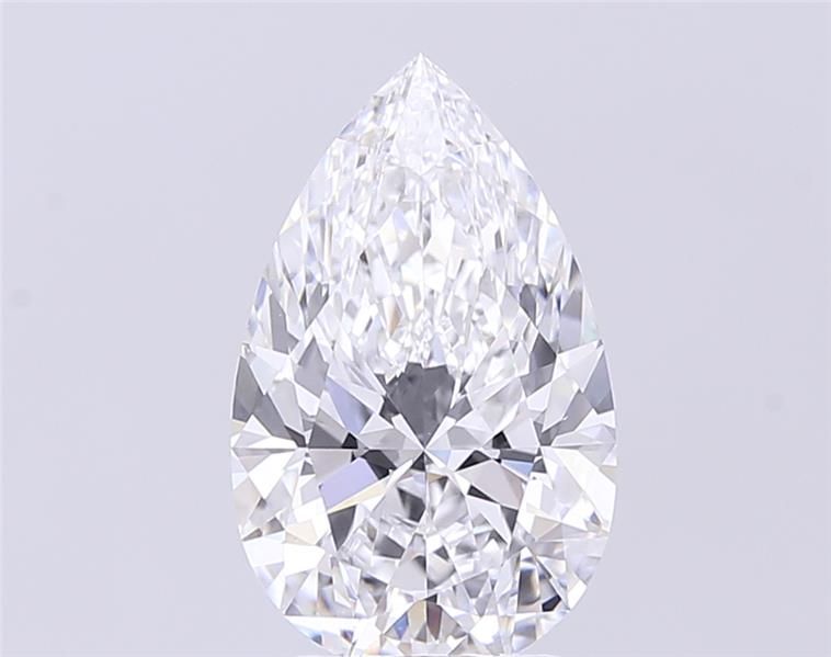 3.25ct Pear D VVS2 Lab-Grown Diamond