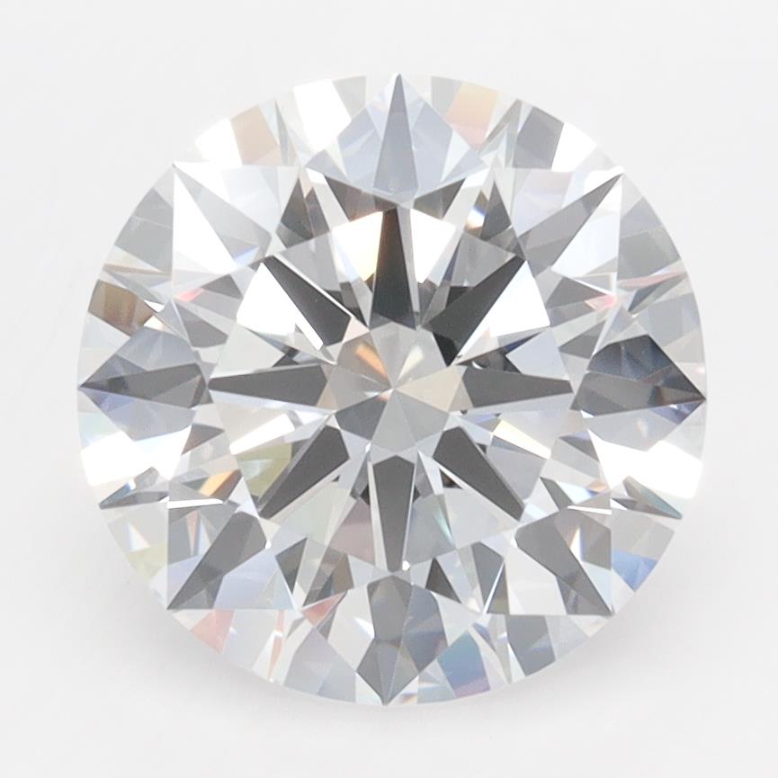 3.3ct Round D VVS1 Lab-Grown Diamond