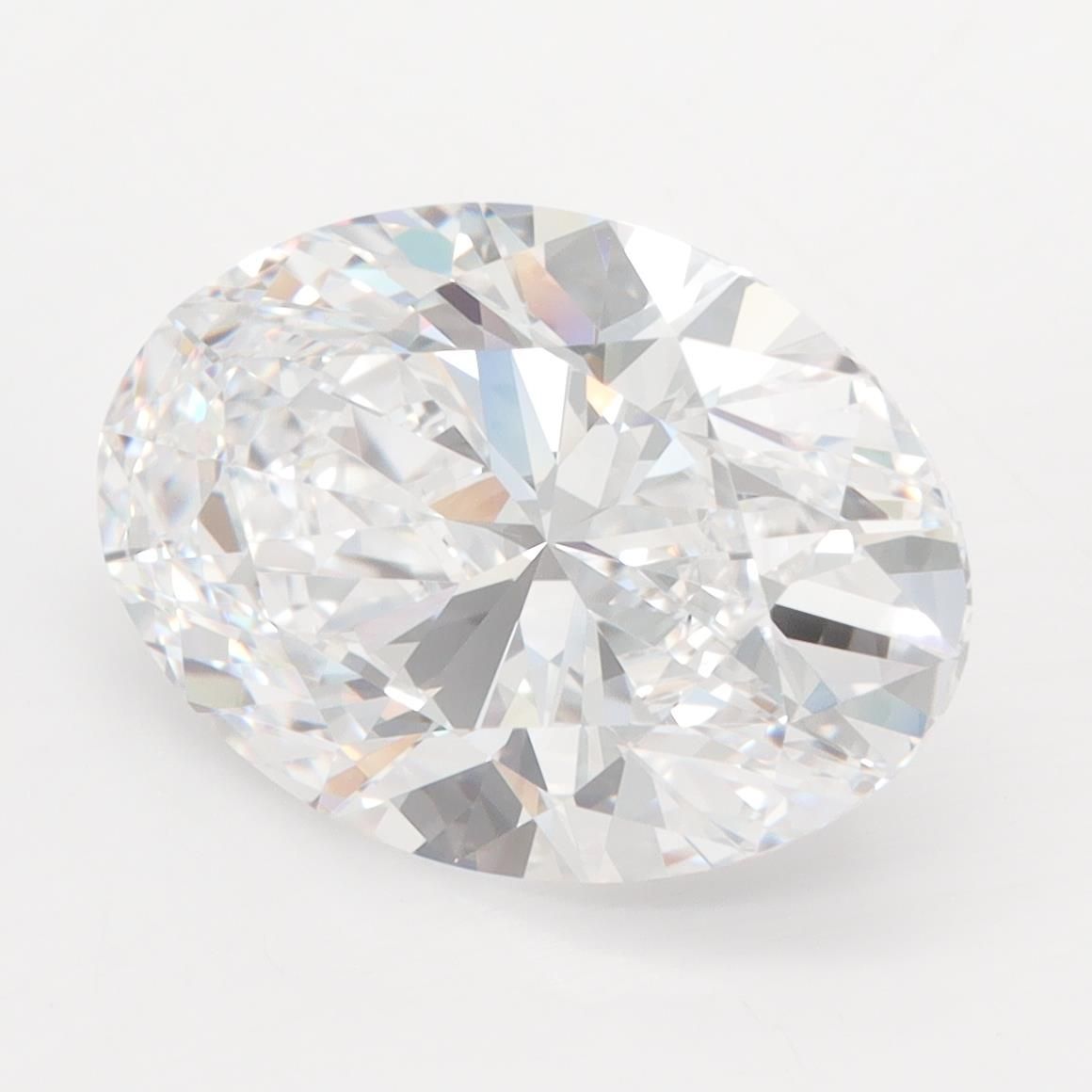 5.05ct Oval D IF Lab-Grown Diamond