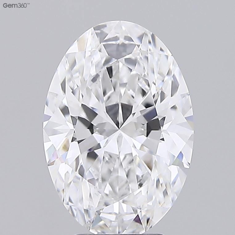 4.03ct Oval D VVS1 Lab-Grown Diamond