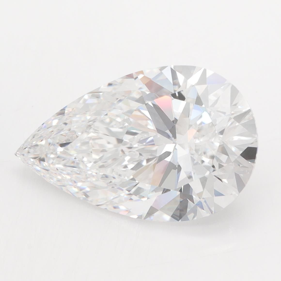 4.01ct Pear E VVS2 Lab-Grown Diamond
