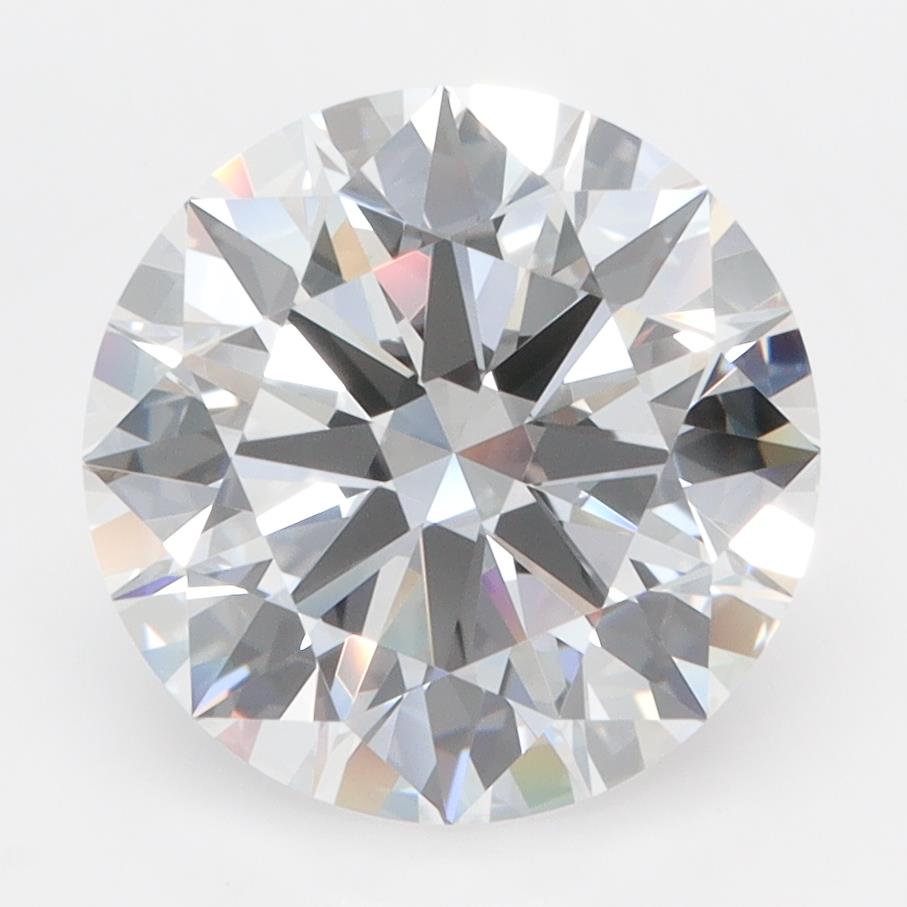 3.8ct Round D FL Lab-Grown Diamond