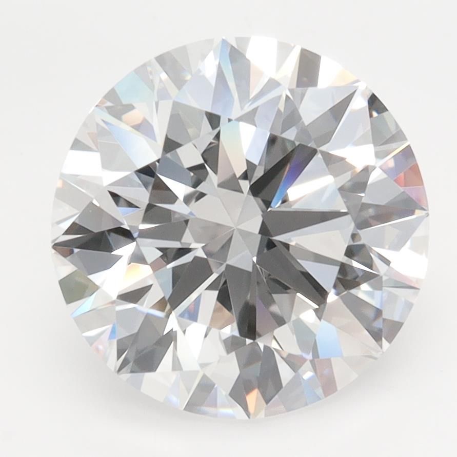 3.96ct Round D VVS1 Lab-Grown Diamond