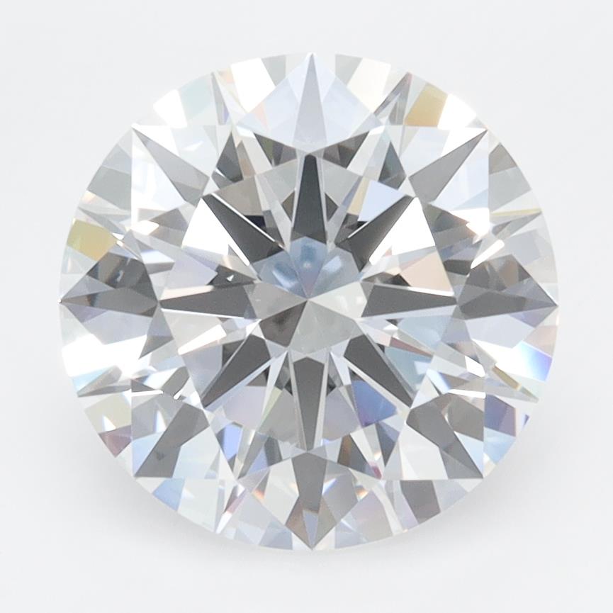 3.29ct Round D FL Lab-Grown Diamond