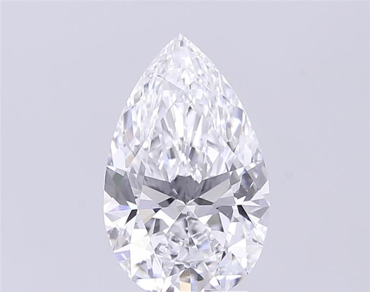 2.59ct Pear D VVS2 Lab-Grown Diamond