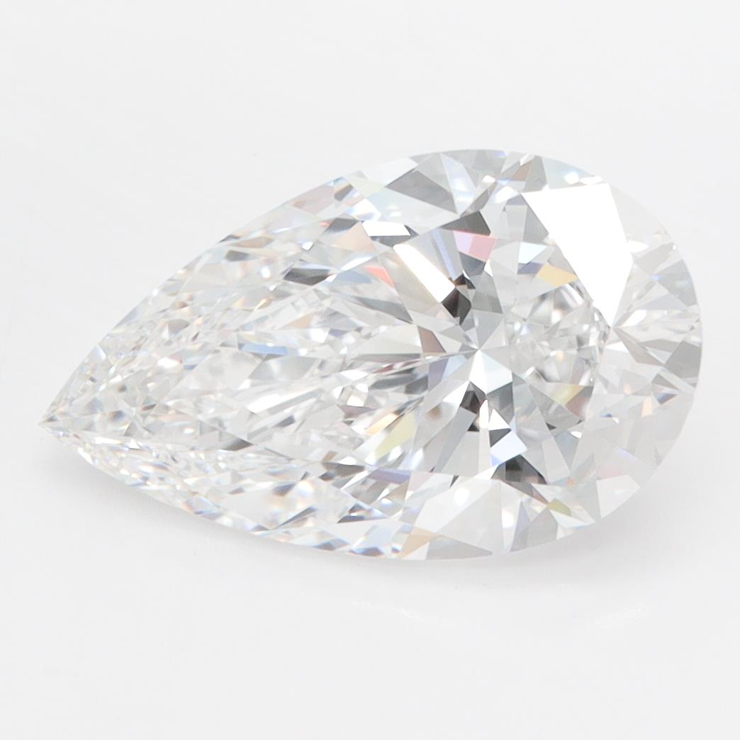 3.04ct Pear D FL Lab-Grown Diamond