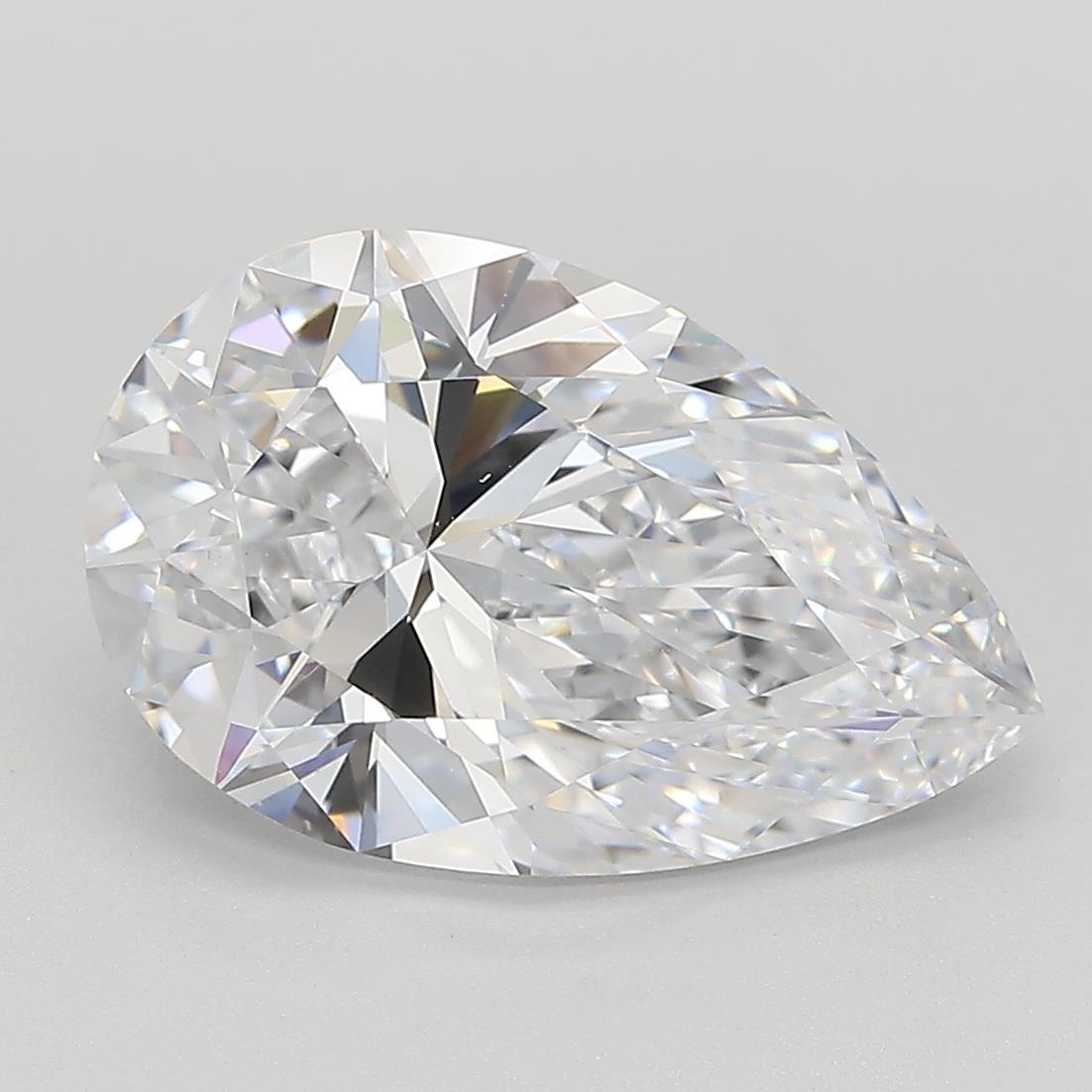 4.03ct Pear D VS2 Lab-Grown Diamond